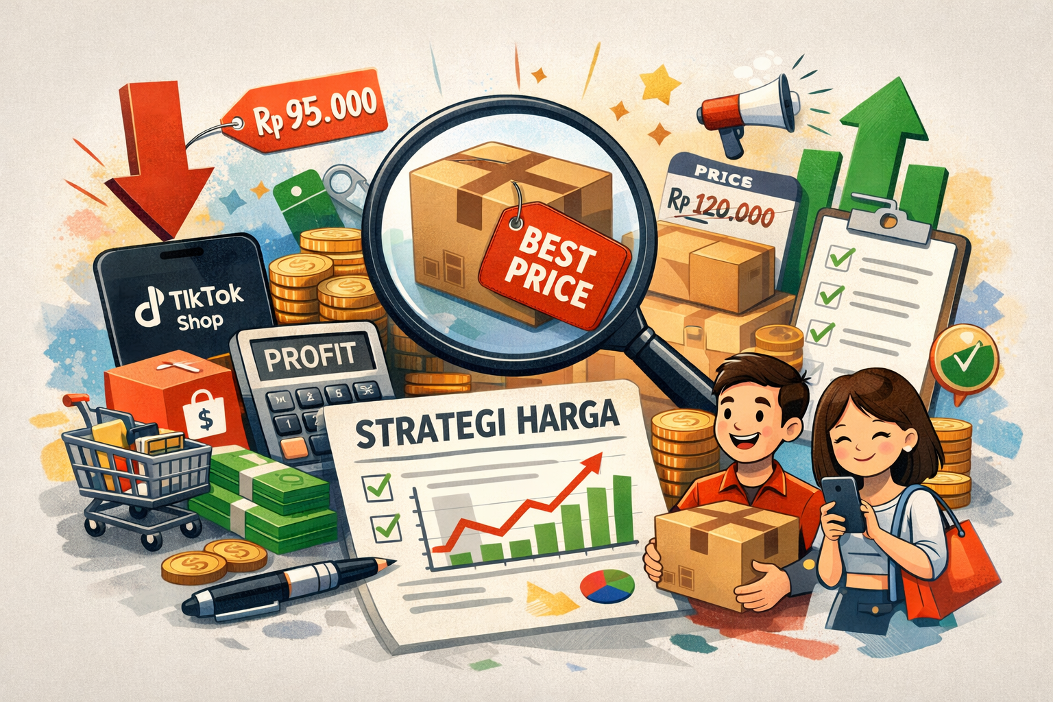 Strategi Bertahan di Shopee & TikTok Shop Meski Biaya Naik